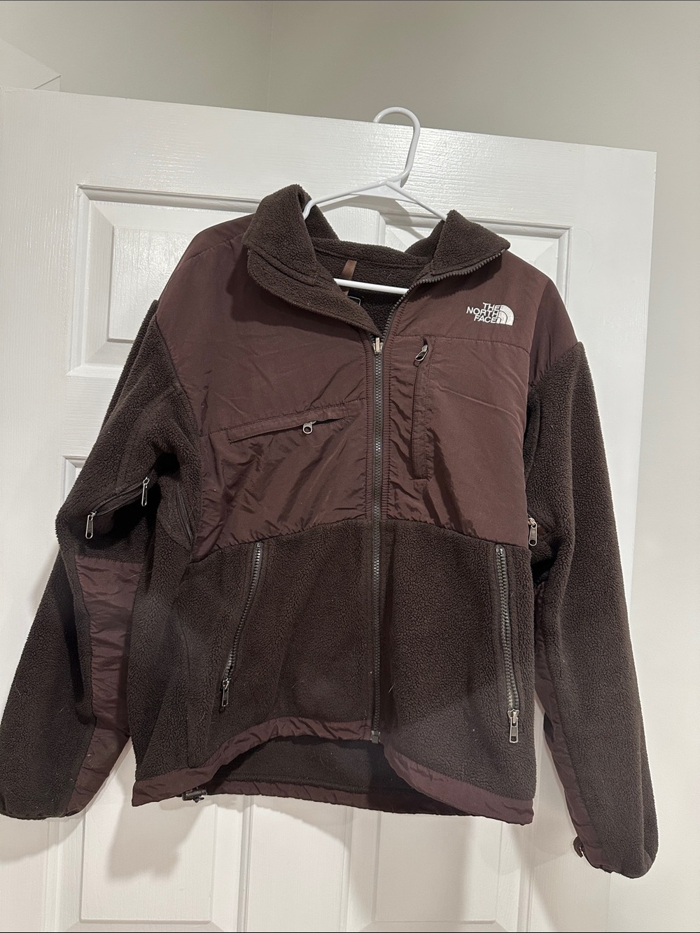 The North Face Dark Brown Sherpa Fleece Jacket
